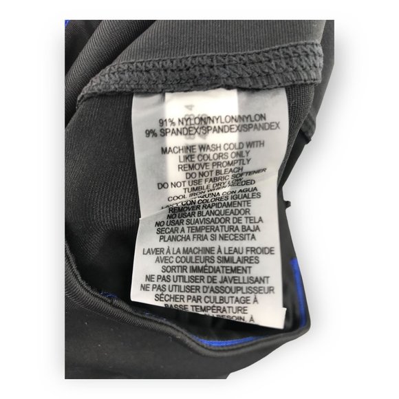 ^ Calvin Klein Large Women's High Waist Printed Full Length Performance Leggings - Picture 4 of 4